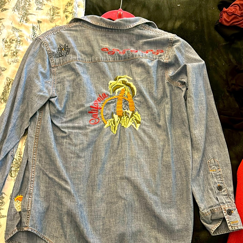 Lucky brand Chambray Button Down